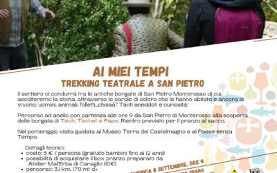 Ai miei tempi: trekking teatrale a San Pietro di Monterosso Grana