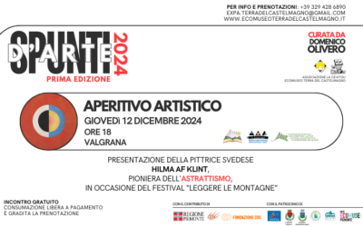 Rassegna eventi “Spunti d’arte 2024” – In autunno e inverno, in Valle Grana